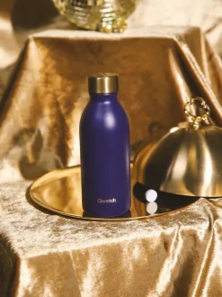 Qwetch Bouteille isotherme - Icon Violet obscur u0026 Or
