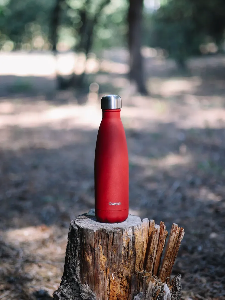 Qwetch Bouteille isotherme - Originals Matt Rouge Cardinal