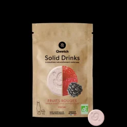 Qwetch Solid Drinks Bio - Fruits Rouges