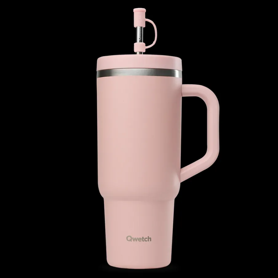 Qwetch Travel Cup isotherme - Pastel Rose