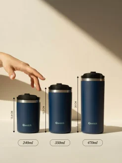 Qwetch Travel mug isotherme - Pastel Rose
